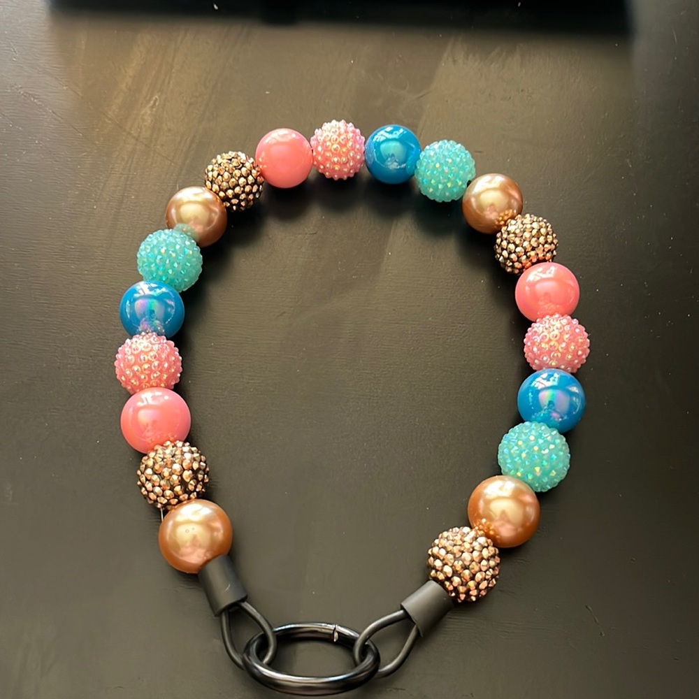 Birthday Themed Beaded Dog Collar